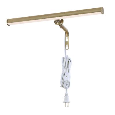 14-Inch, 4-Watt Adjustable LED Picture Light, 3000K with Decorative Hinge